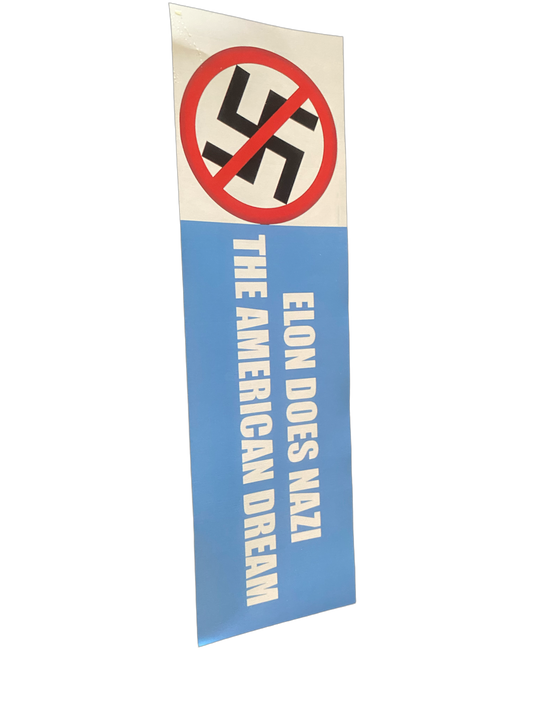 ‘ELO-NAZI bumper stickers